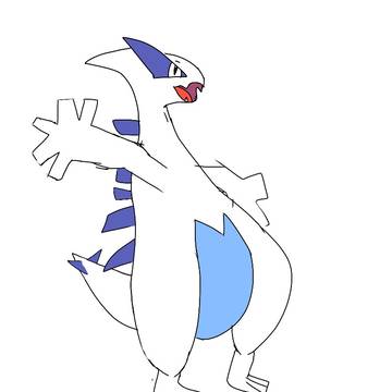 手振りルギア