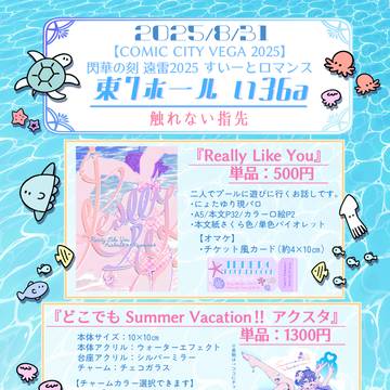 【8/31お品書き・サンプル】CCV 2025 閃華の刻