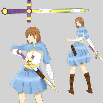 Girl adventurer
