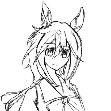ステゴ落描き