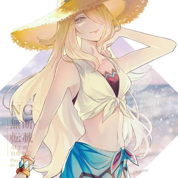 水着シロナさん