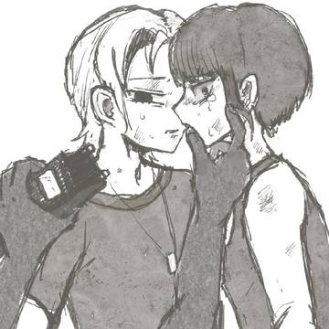 怖い人に捕まった哀川くんとフジくん