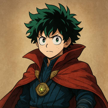 Izuku Midoriya hechicero supremo