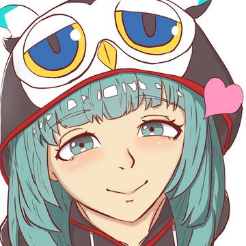 コラボカフェ衣装のパペットちゃん