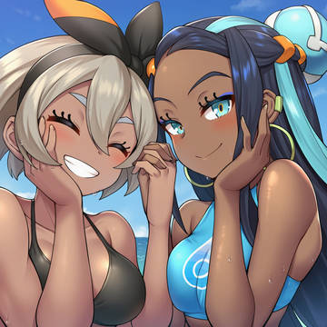 水着サイトウ＆ルリナ