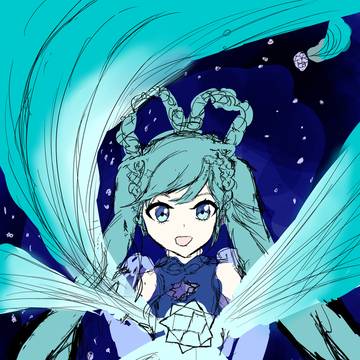 2時間でラストラス初音ミク描いてみた！マジカルミライ2025