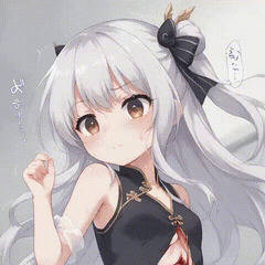銀髪少女