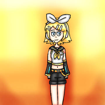 Kagamine Rin fanart :3