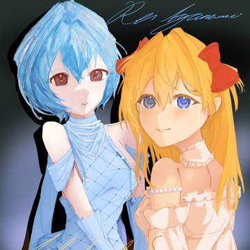 Rei and asuka💙🧡❤️