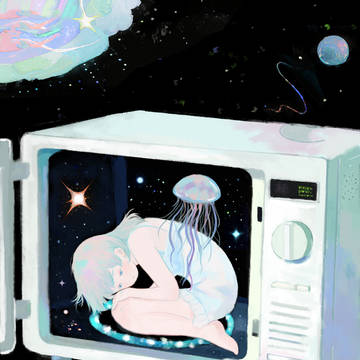 留在那间房里