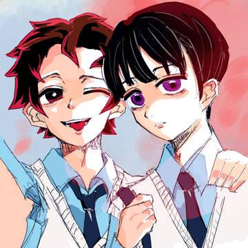 炭彦とカナタ