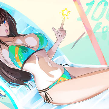 X1000フォロワー記念絵