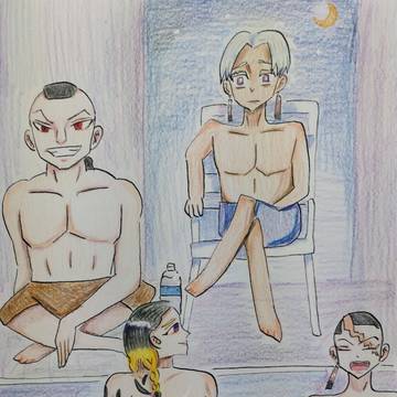 ナイトプールの話。