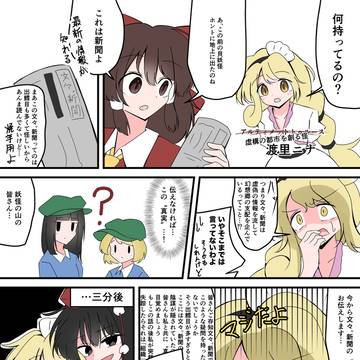 文々。新聞の"真実"をお伝えします