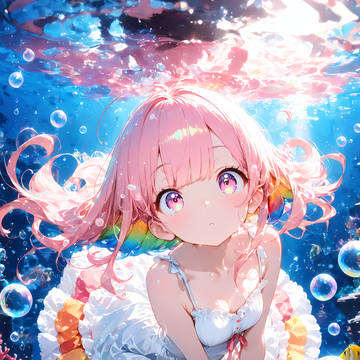 夏の海、涼しさのフリル
