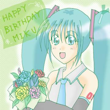 ミクさんハピバ!