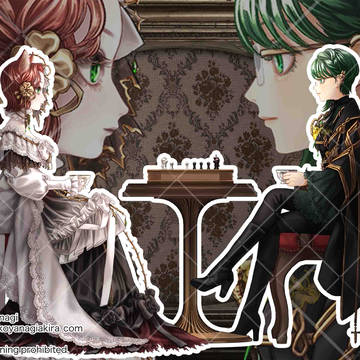 『カンタレラ』歌ってみたMVイラスト