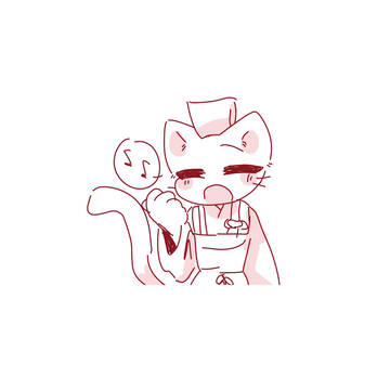 ねこねこ日本史イラスト