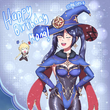 【原神】モナちゃん誕生日2025