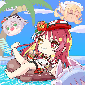三期生ズでホロナツパラダイス