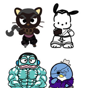 Baki x Sanrio