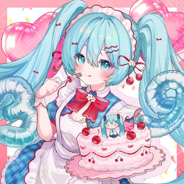 ミク誕🩵