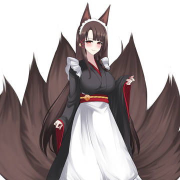 和装メイド　赤城