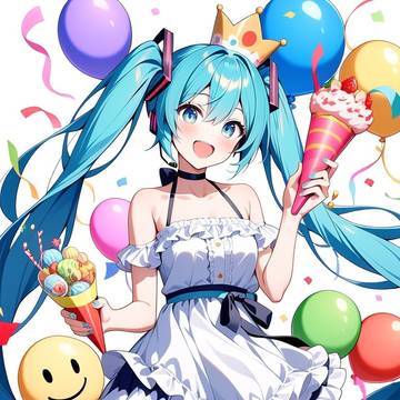 初音ミク誕生日おめでと！！