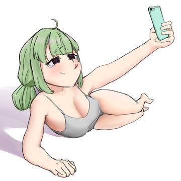 自撮りキウィ
