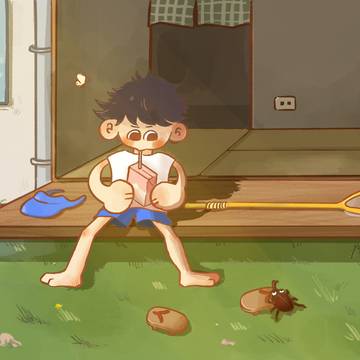 夏日捕蟲/夏の日、虫取り！
