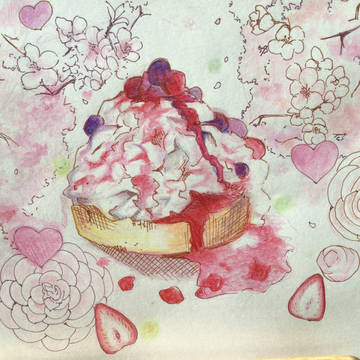 ベリーパンケーキあの日のログ