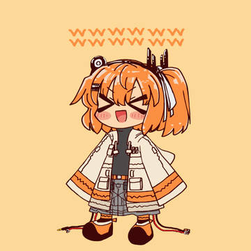 唐揚げで笑うロボ