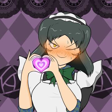 キックちゃんにメイド服の着用を強要  元凶の俺はそれを見て高揚