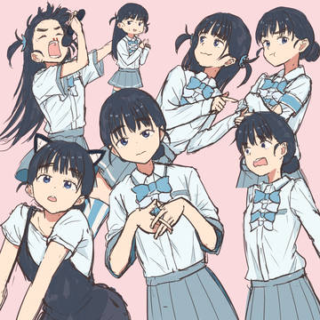 8月に描いた天愛星さん