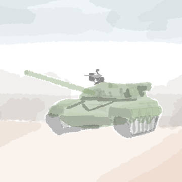 落描きT-80