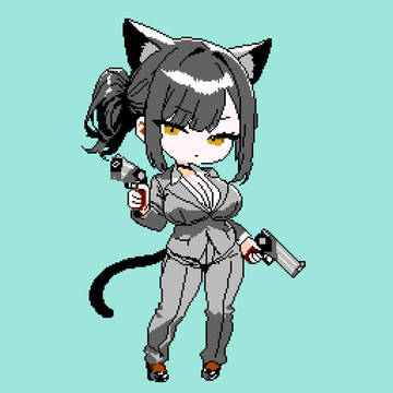 うちのこ 猫娘