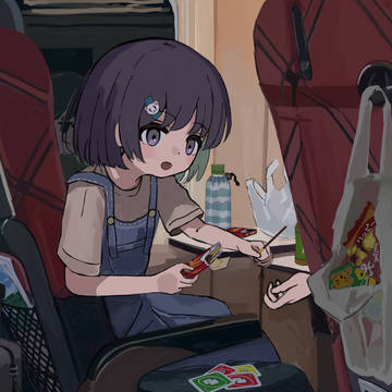 行きの新幹線