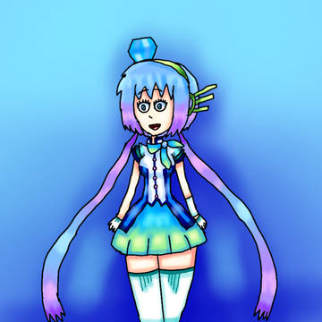 Aoki Lapis fanart :D