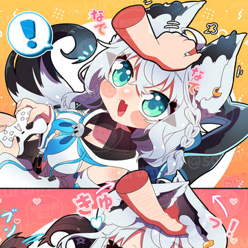 耳ホールドきーつねっ!