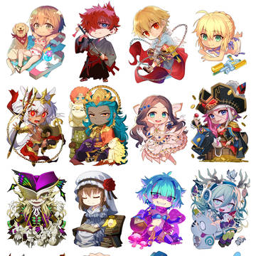 「FGO最終再臨展」ミニキャラ１６騎