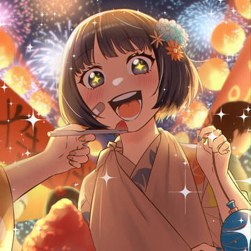 【skeb】ギプス少女in夏祭り