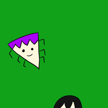 女の子とタガメ剣持