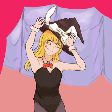 よるのはじまりさ、バニーガール