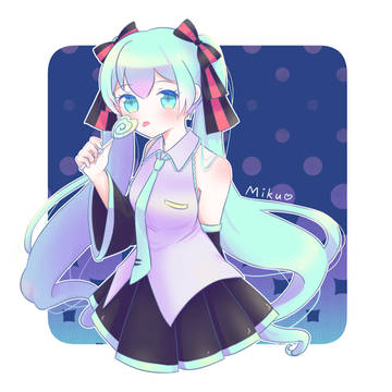 ミクの落書き