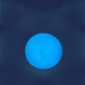 Blue moon.