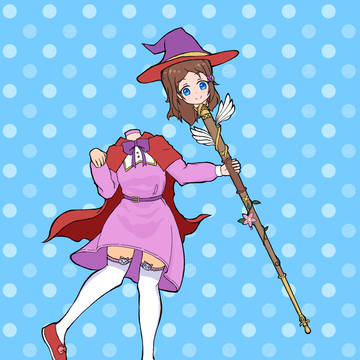 Lilian looks more witch-y today