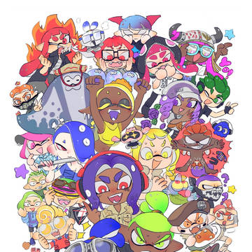 コロイカキャラ詰め