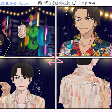 2020墾丁夏日花火祭 if 天宇と阿翔