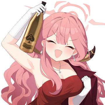 陸八魔 アル(ドレス)