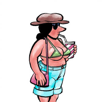 Gertrude Dog Days outfit